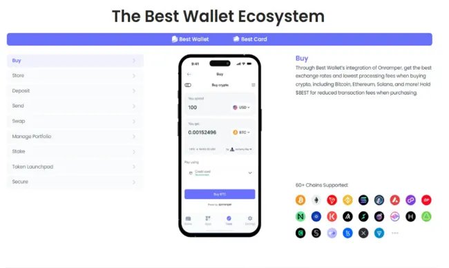 Ekosystém Best Wallet