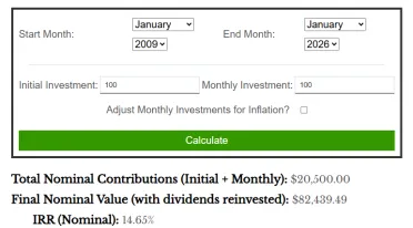 Investičná kalkulačka