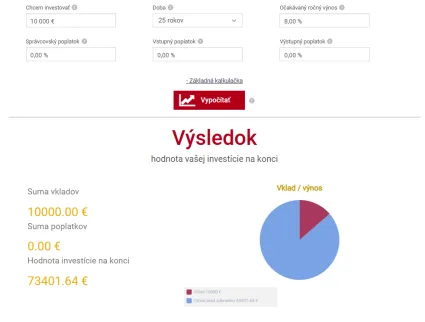 Investovanie 10 0000 eur jednorazovo