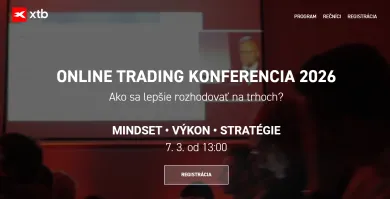 Online konferencia XTB