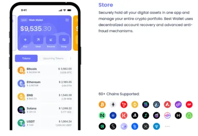 Podporované blockchainy