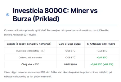Porovnanie s konkrétnym príkladom
