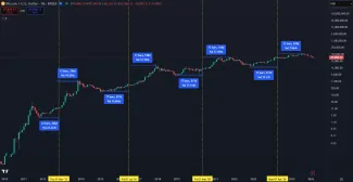 Rastové fázy po každom halvingu