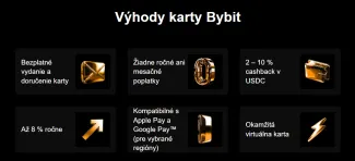Výhody Bybit EU karty