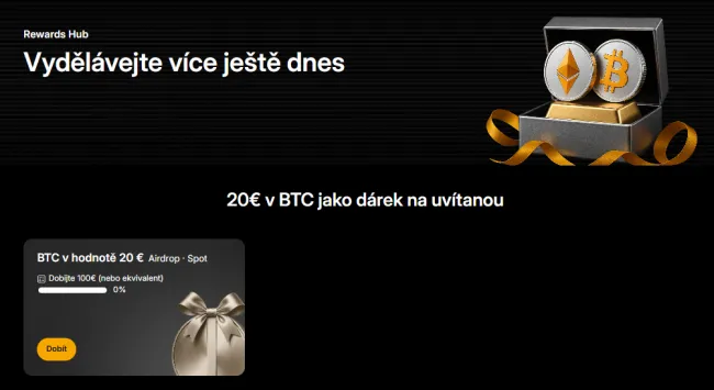 Získajte bonus 20 eur úplne zadarmo