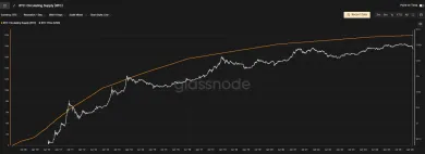 Bitcoin a rast ponuky mincí