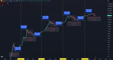 Bitcoin opakuje cykly každé 4 roky