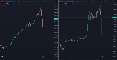 Kórejské indexy prudko padajú