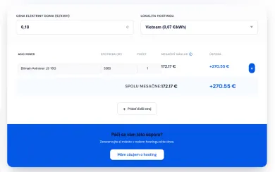 Prehlaď úspory energie