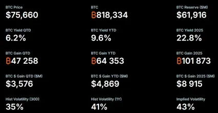 Bitcoin spoločnosti Strategy v číslach