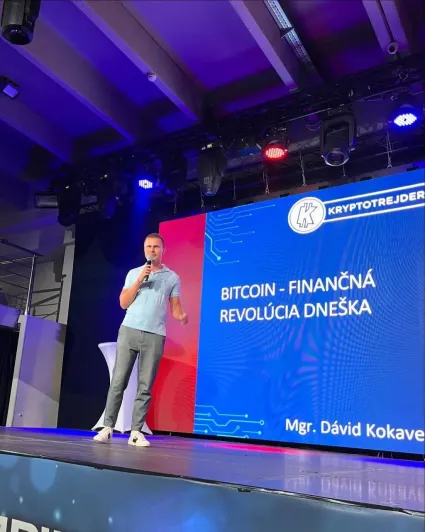 Dávid Kokavec na konferencii
