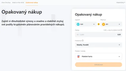 Opakovan&yacute; n&aacute;kup cez Bybit EU