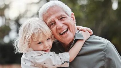 Seniori zdieľajú fotky vnúčat