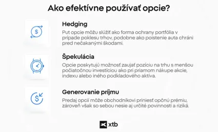 Ako efekt&iacute;vne použ&iacute;vať opcie