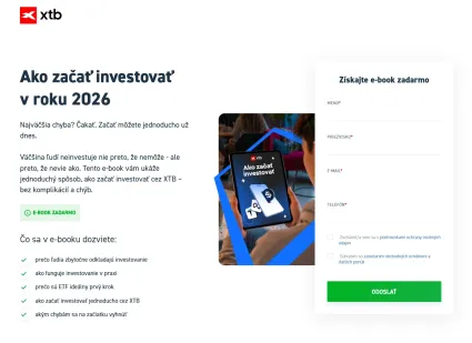 Ako začať investovať s XTB