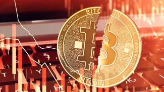 Bitcoin padol o 5 000 dolárov za 3 dni