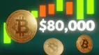 Bitcoin zaútočil na 80 000 dolárov