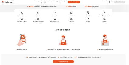 Domovsk&aacute; str&aacute;nka Daibau