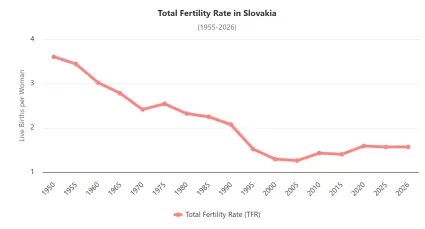 Počet det&iacute; na jednu matku