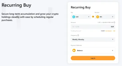 Pravidelný nákup BTC na Bybit EU