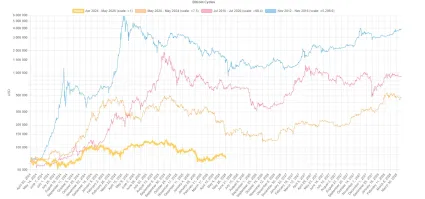 Rovnak&eacute; spr&aacute;vanie Bitcoinu každ&yacute; cyklus