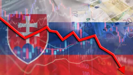Slovensko ekonomick&yacute; upad&aacute;