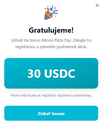 Výhra 30 USDC