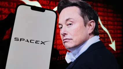 Akcie SpaceX vymazali zisky