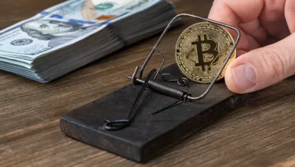 Bitcoin sa zneuž&iacute;va na podvody