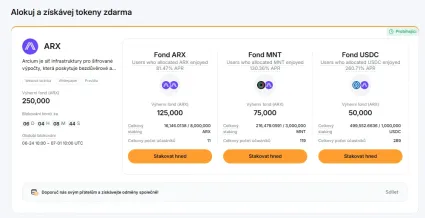 Launchpool ARX od Bybit EU