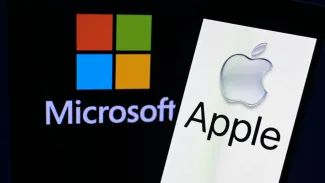 Microsoft akcie verzus Apple