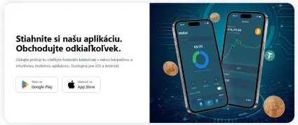 Mobiln&aacute; aplik&aacute;cia crypto4me