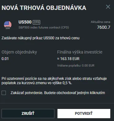 N&aacute;kup americk&eacute;ho akciov&eacute;ho indexu