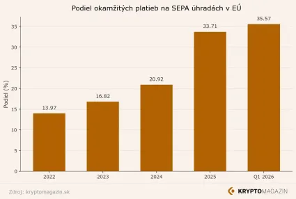 Podiel okamžit&yacute;ch platieb