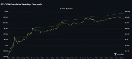 Bitcoin CVDD