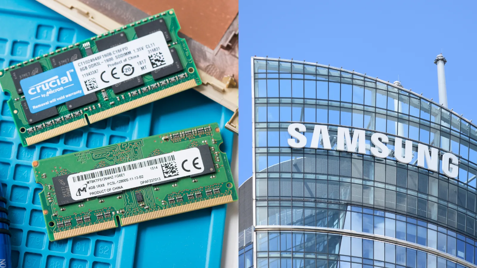 Samsung SK Hynix a Micron sú biliónové firmy