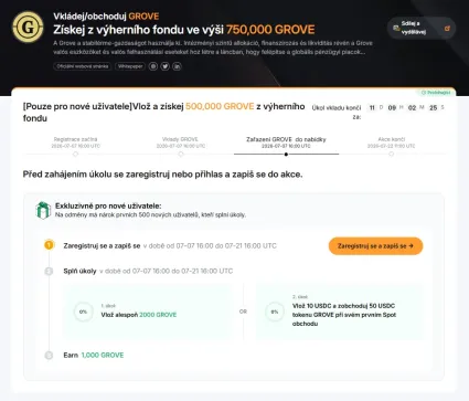 Token splash pre nov&yacute;ch použ&iacute;vateľov