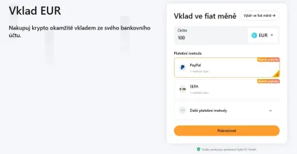 Vklad eur