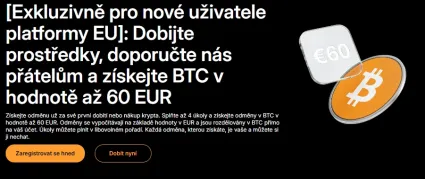 Z&iacute;skajte 60 eur s Bybit EU