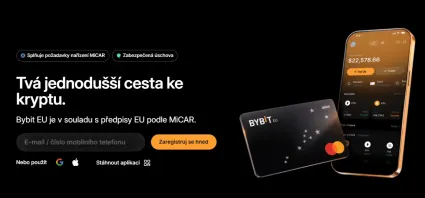 Bybit mobiln&aacute; aplik&aacute;cia