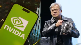 Nvidia akcie padajú