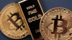 Zlato verzus Bitcoin za posledný rok