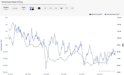 Hashrate Bitcoin