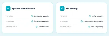 Spot vs. pro trading