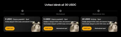 Uv&iacute;tac&iacute; bonus 30 eur