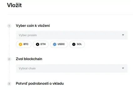 Vklad kryptomeny