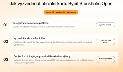 Ako z&iacute;skať kartu Bybit Stockholm Open