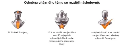 Odmena pre víťazný tím