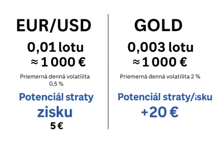 Potenci&aacute;l zisku a straty