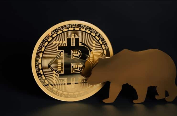 Medvede sa poriadne zahryzli do Bitcoinu